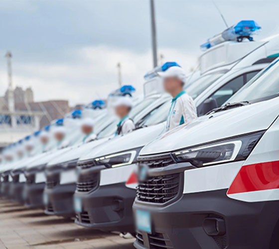 旬邑县服务车队展示